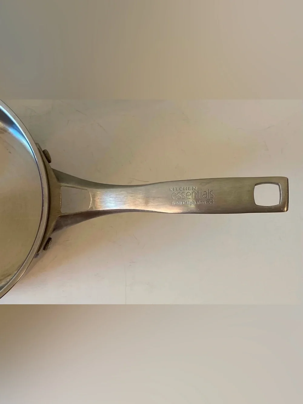 Calphalon Kitchen Essentials 2 Qt Saucepan, Stainless, Stick Handle, No Lid